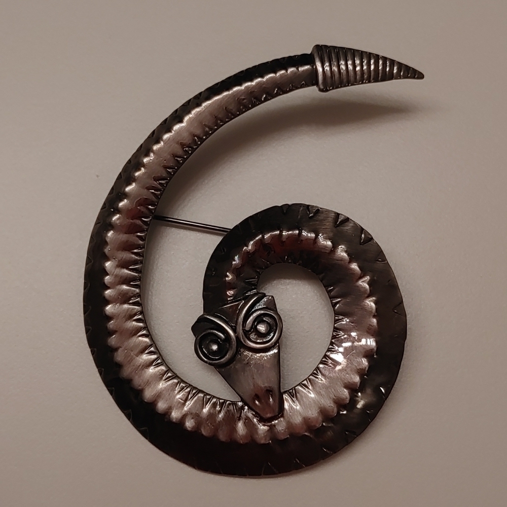 Vintage Serpent Brooch